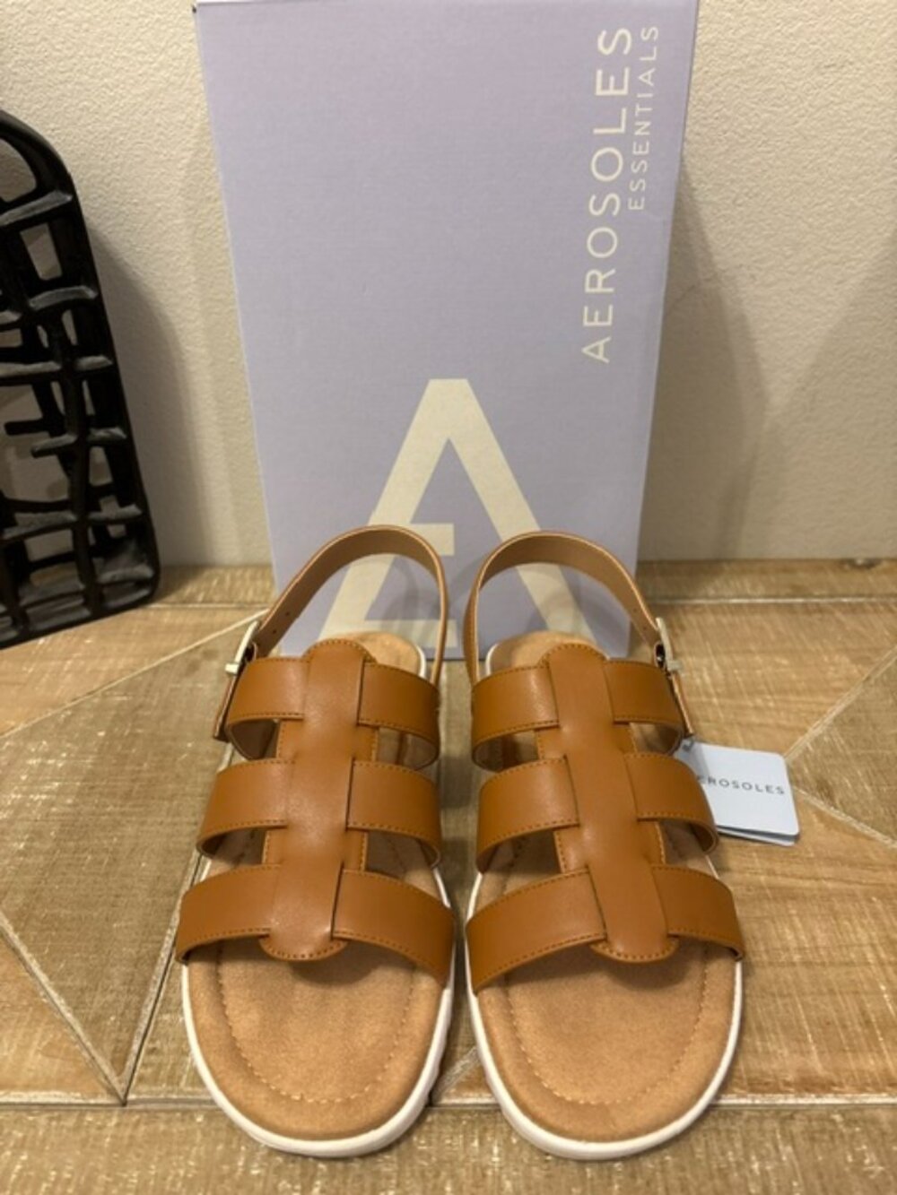 NEW Aerosoles Jara Fisherman Slingback Sandals – Sizes 8–9.5
